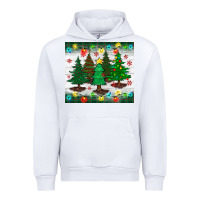 White christmas trees tumbler Urban Hoodie - BundleAndBundleShop