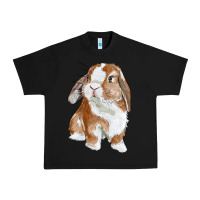 Black Cute Bunny Urban Heavy Tee - RanaPortraitStore