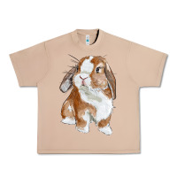 Burro Cute Bunny Urban Heavy Tee - RanaPortraitStore