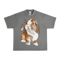 Tornado Cute Bunny Urban Heavy Tee - RanaPortraitStore