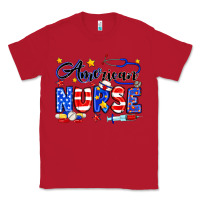 Red American Nurse Classic Tee - Neo Western