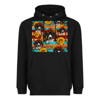Black western german shorthaired pointer Heavyweight Hoodie - Artiststas