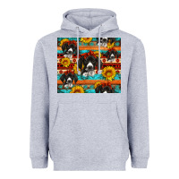 Heather Grey western german shorthaired pointer Heavyweight Hoodie - Artiststas