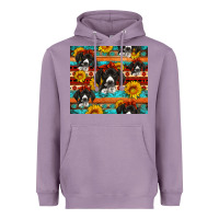 Lavender western german shorthaired pointer Heavyweight Hoodie - Artiststas