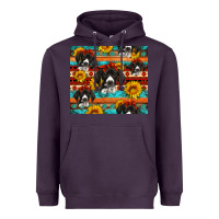 Plum western german shorthaired pointer Heavyweight Hoodie - Artiststas