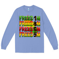 Colony Blue Freedom 1865 Long Sleeve Tee - Zillion Design Studio