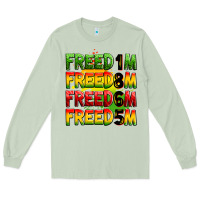 Matcha Freedom 1865 Long Sleeve Tee - Zillion Design Studio