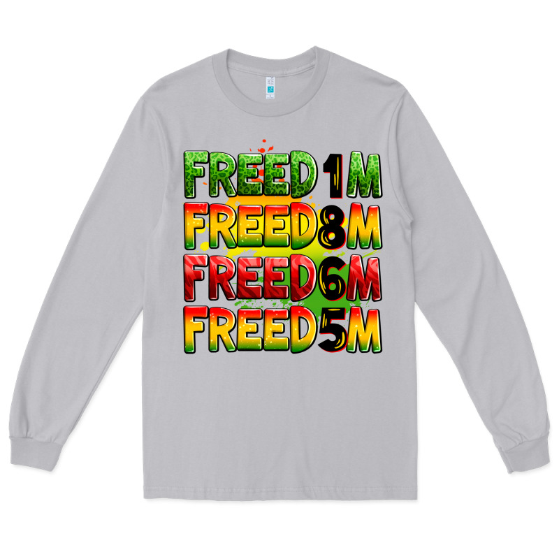 Freedom 1865 Long Sleeve Tee by Zillion Design Studio | Teevron