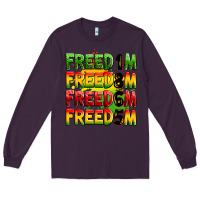 Plum Freedom 1865 Long Sleeve Tee - Zillion Design Studio