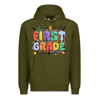 Army Green first grade Premium Hoodie - MaliasSmallBusiness