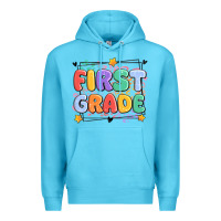 Ocean Blue first grade Premium Hoodie - MaliasSmallBusiness