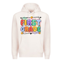 Pale Pink first grade Premium Hoodie - MaliasSmallBusiness