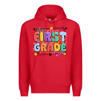Red first grade Premium Hoodie - MaliasSmallBusiness