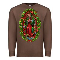 Chestnut our lady of guadalupe christmas Premium Sweatshirt - Jasminsmagicworld