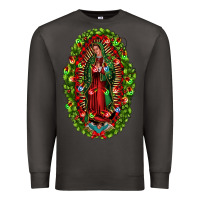 Smoke our lady of guadalupe christmas Premium Sweatshirt - Jasminsmagicworld