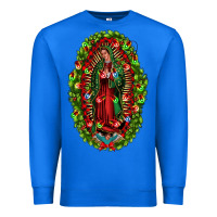 True Royal our lady of guadalupe christmas Premium Sweatshirt - Jasminsmagicworld