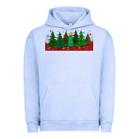 Pigment Grape Ice christmas trees libbey glass Urban Hoodie - BundleAndBundleShop