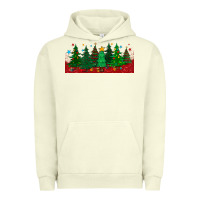 Pigment Pistachio christmas trees libbey glass Urban Hoodie - BundleAndBundleShop