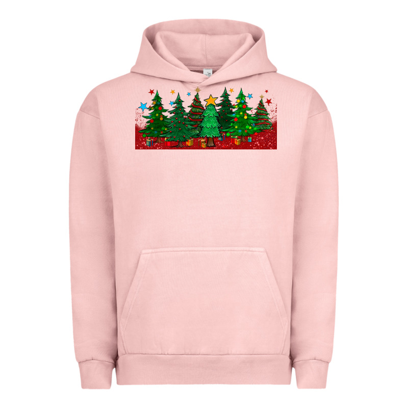 Christmas Trees Libbey Glass Urban Hoodie by BundleAndBundleShop | Teevron