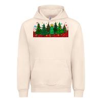 Sandshell christmas trees libbey glass Urban Hoodie - BundleAndBundleShop