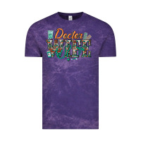 Cloud Purple doctor wife Vintage Tee - texasbilliewilder
