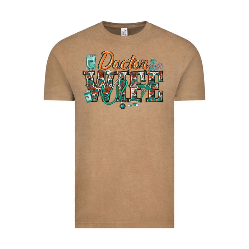 Doctor Wife Vintage Tee by texasbilliewilder | Teevron