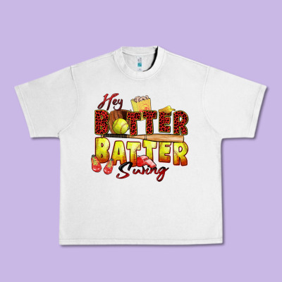 Urban Heavy Tee hey batter batter swing softball
