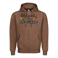 Chestnut different au some Zipper Hoodie - CowhideDigitalArt