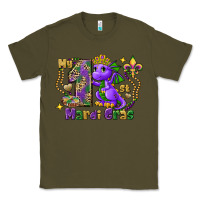 Army Green dragon my first mardi gras Classic Tee - FaDigitalArtStudio