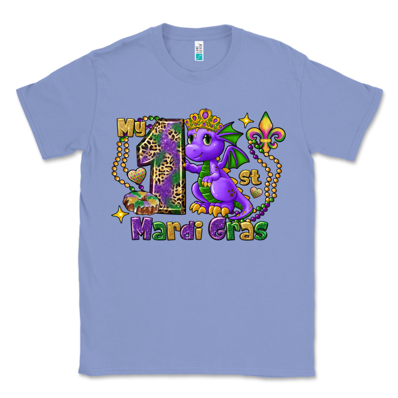 Dragon My First Mardi Gras Classic Tee by FaDigitalArtStudio | Teevron