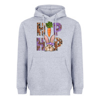 Heather Grey Easter hiphop Heavyweight Hoodie - AdoDesignShop