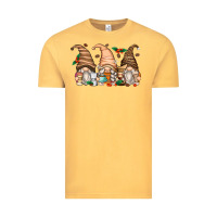 Vintage Mustard coffee gnomes Vintage Tee - Zillion Design Studio