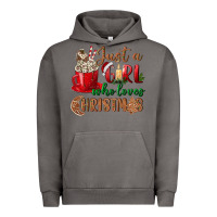 Pigment Tornado just a girl who loves christmas Urban Hoodie - BundleAndBundleShop