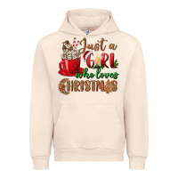 Sandshell just a girl who loves christmas Urban Hoodie - BundleAndBundleShop