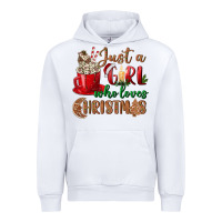 Just A Girl Who Loves Christmas Urban Hoodie | Teevron