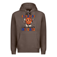 Coffee on the bleachers is where i spend most of my days Premium Hoodie - MaliasSmallBusiness