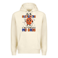 Sandshell on the bleachers is where i spend most of my days Premium Hoodie - MaliasSmallBusiness