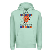 Seafoam on the bleachers is where i spend most of my days Premium Hoodie - MaliasSmallBusiness