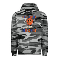 Slate Camo on the bleachers is where i spend most of my days Premium Hoodie - MaliasSmallBusiness