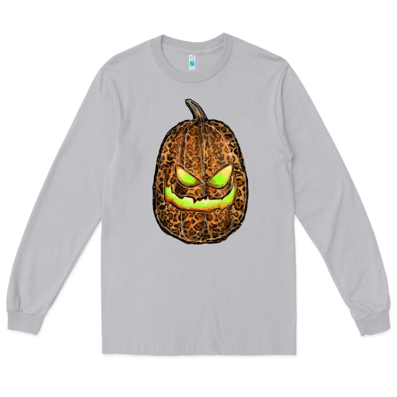 Watercolor Leopard Pumpkin Long Sleeve Tee by RanaPortraitStore | Teevron