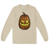 Mushroom watercolor leopard pumpkin Long Sleeve Tee - RanaPortraitStore