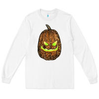 White watercolor leopard pumpkin Long Sleeve Tee - RanaPortraitStore