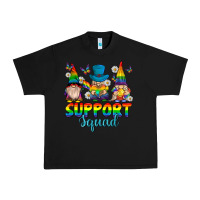 Black support squad pride gnomies Urban Heavy Tee - texasbilliewilder