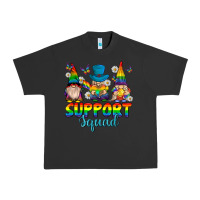Pigment Black support squad pride gnomies Urban Heavy Tee - texasbilliewilder