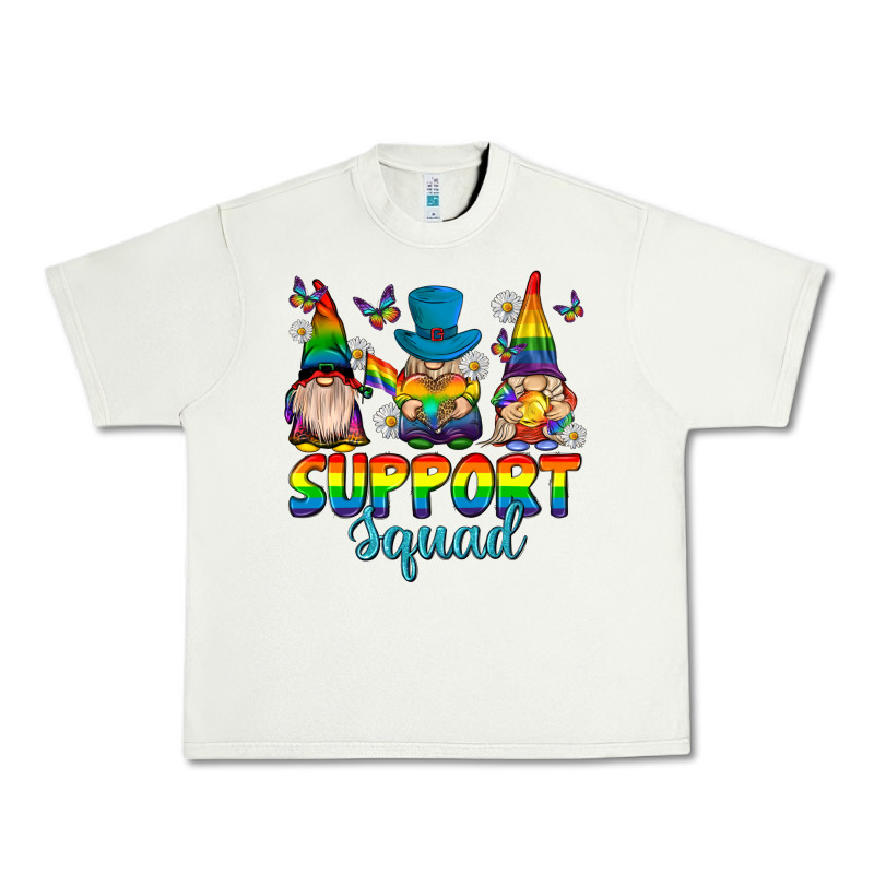 Support Squad Pride Gnomies Urban Heavy Tee by texasbilliewilder | Teevron