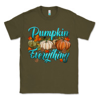 Army Green pumpkin everything Classic Tee - HRA Design Shop