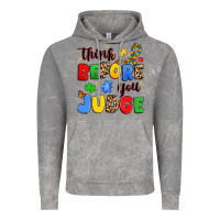 Cloud Rock think before you judge Vintage Hoodie - JahusDesignShop