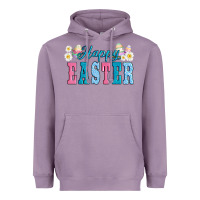 Lavender happy easter eggs Heavyweight Hoodie - AdoDesignShop