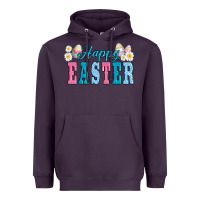 Plum happy easter eggs Heavyweight Hoodie - AdoDesignShop