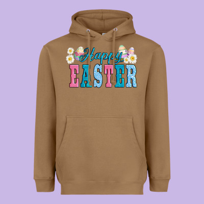 Happy Easter Eggs Heavyweight Hoodie Designed By Adodesignshop